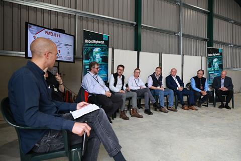 The panel discussion featured some of the project’s key players